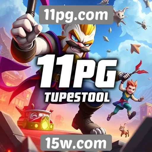 Visão geral dos jogos disponíveis em 11pg.com